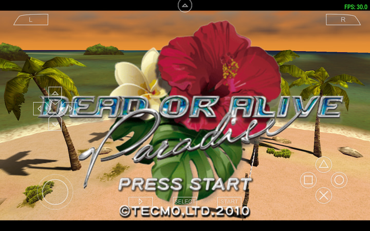 【PSP模拟】MAC版《死或生：天堂》